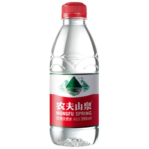 农夫山泉天然饮用水小瓶380ml *24瓶 北京包邮