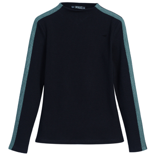 2024新款春季半高领打底衫女装纯棉中年妈妈长袖T恤女士中领上衣