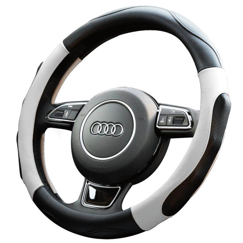 适用奥迪新A4L A6L A8L Q3 Q5 Q7A3A5 汽车方向盘套防滑防汗四季