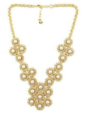 t家新款欧美小众设计珍珠项链