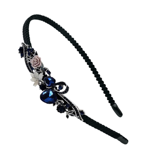 发箍女头饰简约发带洗脸韩国水钻发窟发卡刘海夹百搭外出发饰头箍