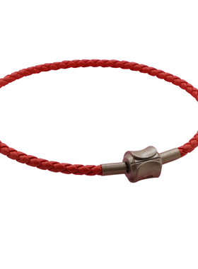 超细皮绳手绳穿小孔硬