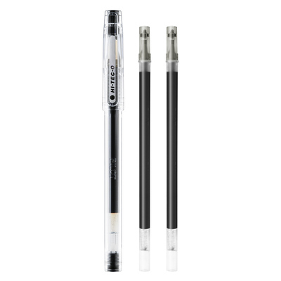 百乐hitec黑红组试专用中性笔