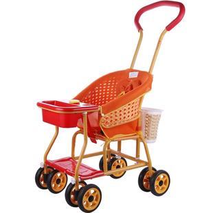 外婆桥仿藤推车轻便仿竹藤婴儿童手推车简易便携宝宝保暖手推车