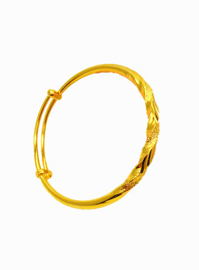 手镯镀沙女久结婚欧币仿金饰品