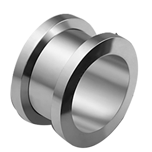 钛钢耳孔耳洞撑大耳廓耳扩欧美朋克黑色滑轮式扩耳器粗耳钉耳环男