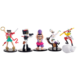 美影厂/全家 黑猫警长 孙悟空 葫芦娃阿凡提哪吒公仔摆件手办模型