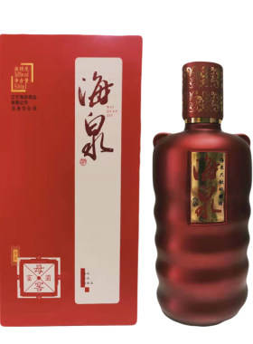 阜新特产纯粮酿造海泉红母窖38度