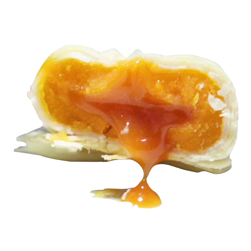 现做低糖纯手工金沙流心饼10只装网红美食回购款苏式月饼团购