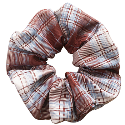 jk无痕手作风制服面料大肠发圈