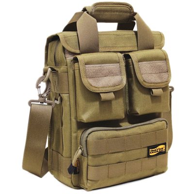 路游军规尼龙edc竖款单肩背包