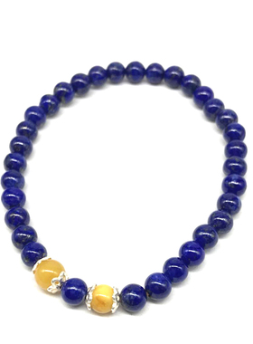 日月星辰青金石阿富汗手链