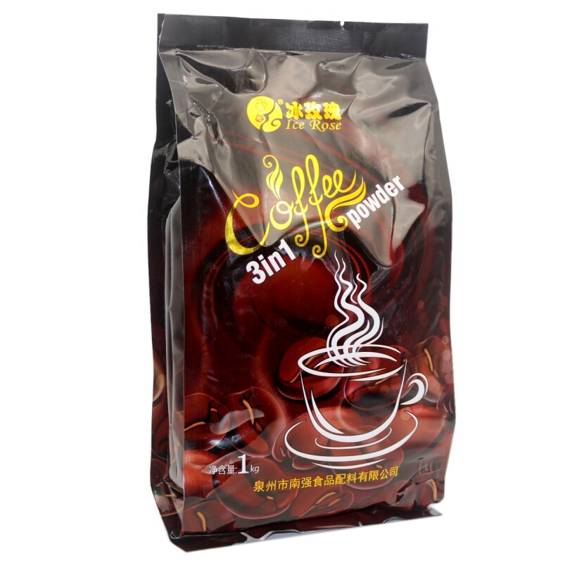 1kg速溶三合一原味咖啡粉商用奶茶店投币机袋装家用咖啡冲饮原料