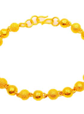 转运手链圆珠情侣久不掉色