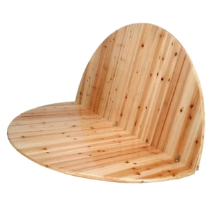 折叠杉木圆桌面可对折实木台面圆形家用餐厅2米1.6米1.8M10人16个