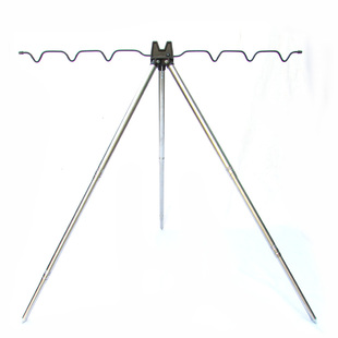 不锈钢远投杆鱼竿海竿三角支架钓鱼炮台超轻