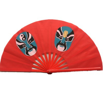 竹子京剧脸谱武术舞蹈太极功夫扇