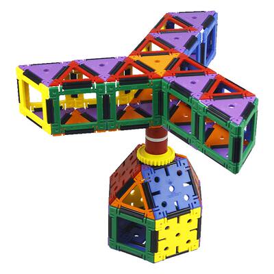 幼儿园宝宝奇宝拼搭塑料积木玩具