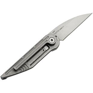 CooYoo激光L1迷你柳叶战术小刀 EDC钛合金M390随身便携水果刀具