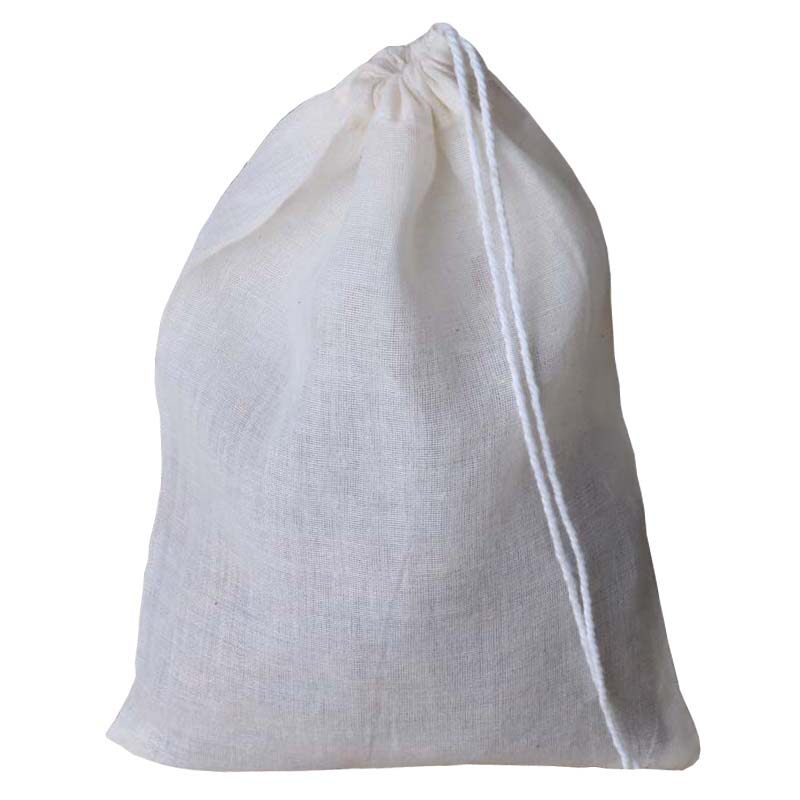 15个20*25cm中药纱布煎药袋煲鱼煲汤隔渣袋泡酒料包袋卤料过滤袋
