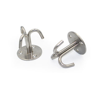 包邮不锈钢吊钩U型固定风扇拉钩吊灯饰固定铁环挂勾沙袋包固定钩