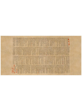 高清微喷纯棉油画布橙湖精品定制