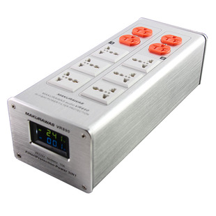 MAKURAWAS大功率音响专用电源滤波器净化器降噪抗干扰防雷排插座