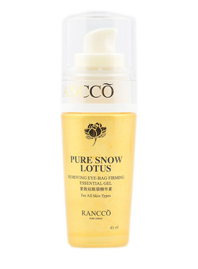 颜蔻雪莲纯露紧致眼部明眸精华素提拉淡纹补水滋养眼周肌肤正品