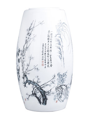 景德镇高温薄胎陶瓷灯罩外壳配件