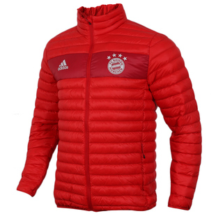 阿迪达斯外套男女情侣装冬季长款过膝保暖连帽羽绒服 JG3838 3840