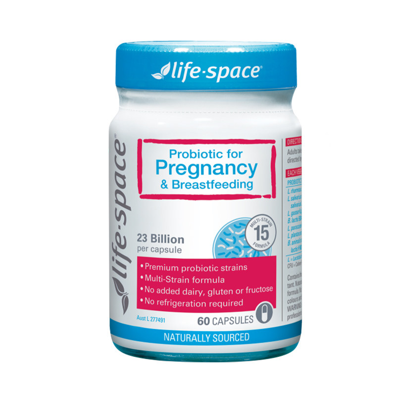 澳洲进口life space孕妇益生菌孕妇专用肠胃营养品孕期调理胶囊