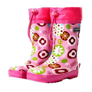 时尚橡胶靴环保卡通儿童公主雨鞋女童女孩加绒保暖雨靴舒适胶鞋