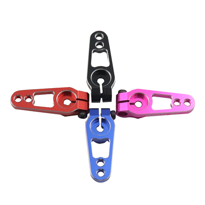 铝合金轻量化25T舵机臂 加强金属舵机臂FUTABA樱花D4漂移攀爬车