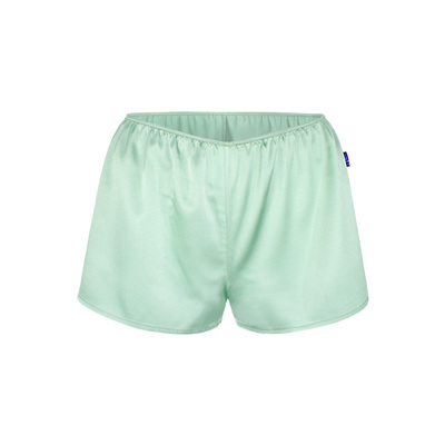 soiejardin0#纯色舒适丝绸睡裤