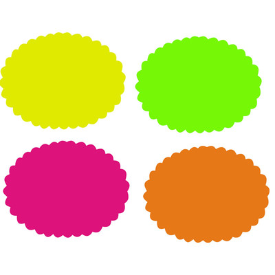 包邮荧光彩色爆炸贴标价签标价牌