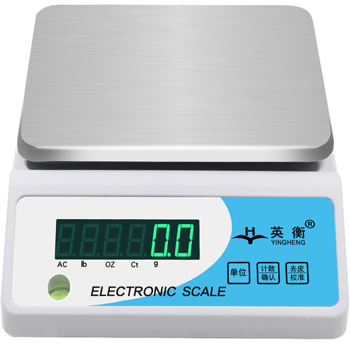 英衡电子秤1kg3kg6kg10kg精准台秤0.1g精密天平秤0.01g珠宝秤克秤