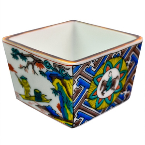 日本进口九谷烧酒盅茶杯陶瓷传统喝白酒的小酒杯套装家用中式