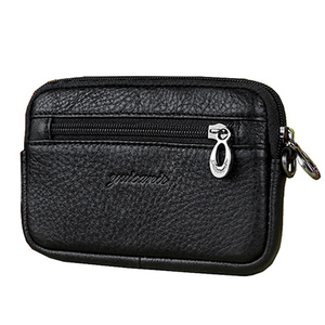 手机腰包男穿皮带超薄真皮4.5寸5.5寸6寸6.3寸手机包男穿皮带腰包