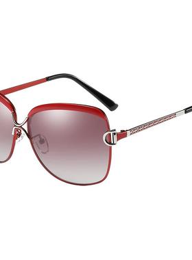 细框墨镜防紫外线遮阳女