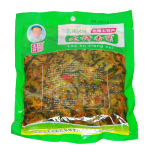 荻港老许香菜安徽省芜湖获港特产农家香辣菜酱腌菜辣白菜下饭小菜