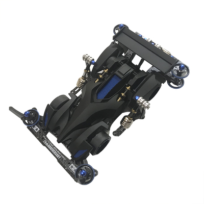 四驱兄弟田宫 四驱车改装 跃动冲锋AR底盘钛轴避震拼装喷漆收藏