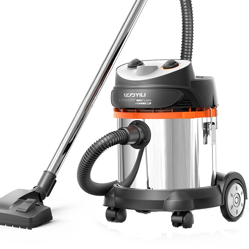 亿力95E-20L商用家用工厂车间干湿吹桶式三用吸尘器大功率吸水机