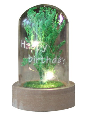 小夜灯玻璃罩婚礼气氛装饰摆件