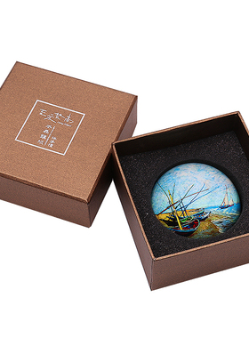 精致森林半球欧式风定制文房镇纸