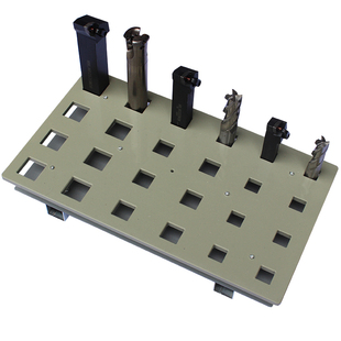 CNC数控车床刀具收纳盒车刀柜外圆内圆16方20方25方车刀U钻放置架