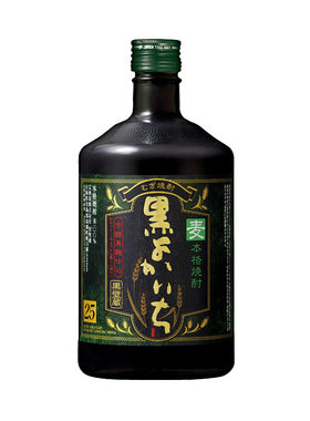 日本进口烧酒黑标大麦720mL