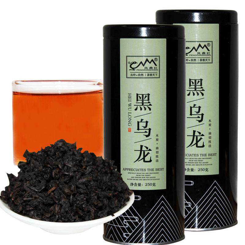 木炭技法油切500g黑乌龙茶