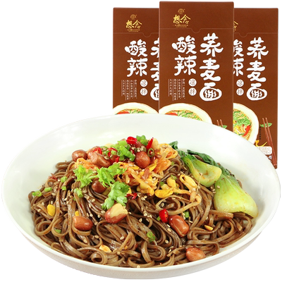 【想念】酸辣荞麦面3盒6人份