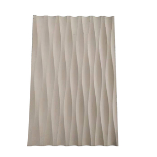 大直纹立体波浪板装饰板pvc波纹板电视背景墙前台浮雕板 厂家直销