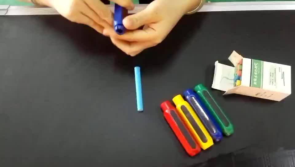 Chalk Holder Pack Of 8 Random Colors Plastic Chalk Keeper